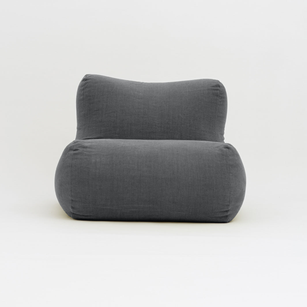 Sacco Poltrona - Lino - Fumo