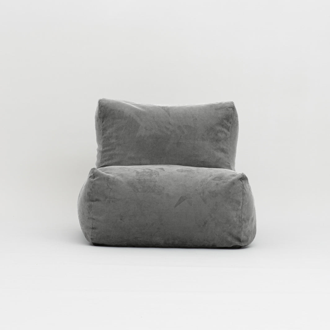 Sacco Poltrona - Microfibra - Grigio